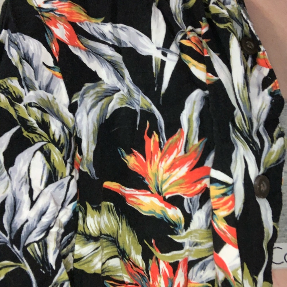 Cropped Hawaiian button down - Picture 2 of 2